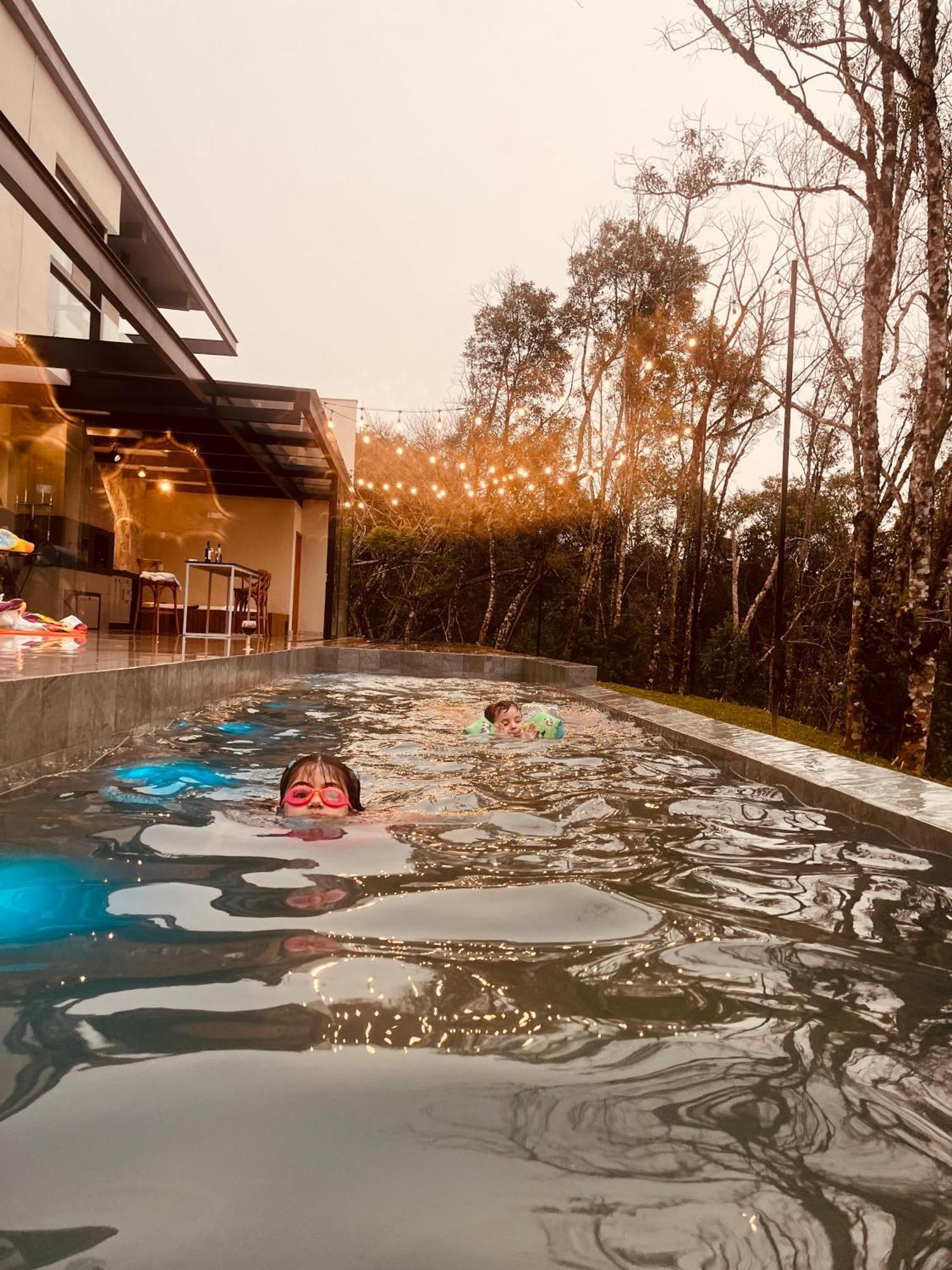 Paraiso Em Rancho Queimado Com Piscina Aquecida Eksteriør billede