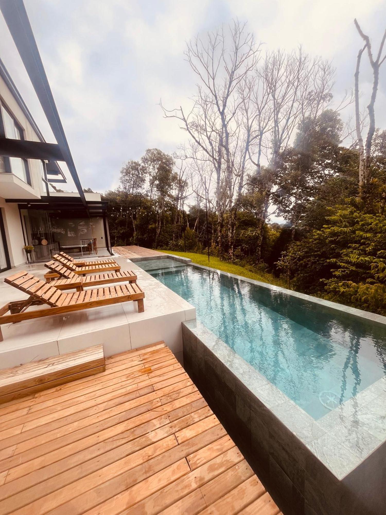 Paraiso Em Rancho Queimado Com Piscina Aquecida Eksteriør billede